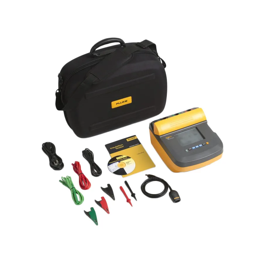 Fluke 1550C Kit 5 kV Isolationsmotståndstestare