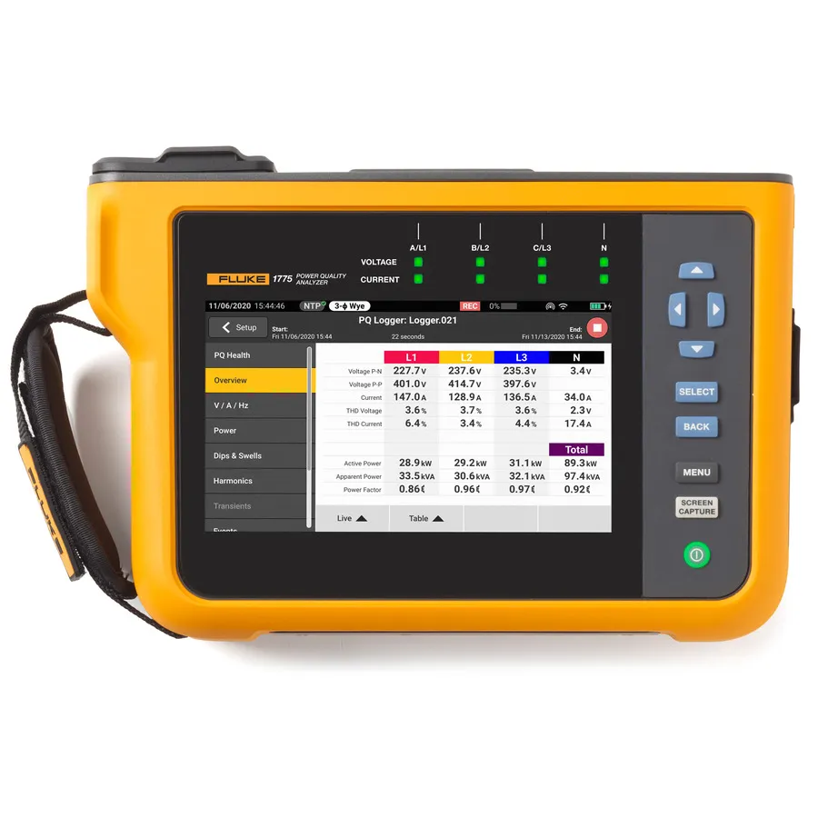 Fluke FLUKE-1775/FPC strömkvalitetsanalysator