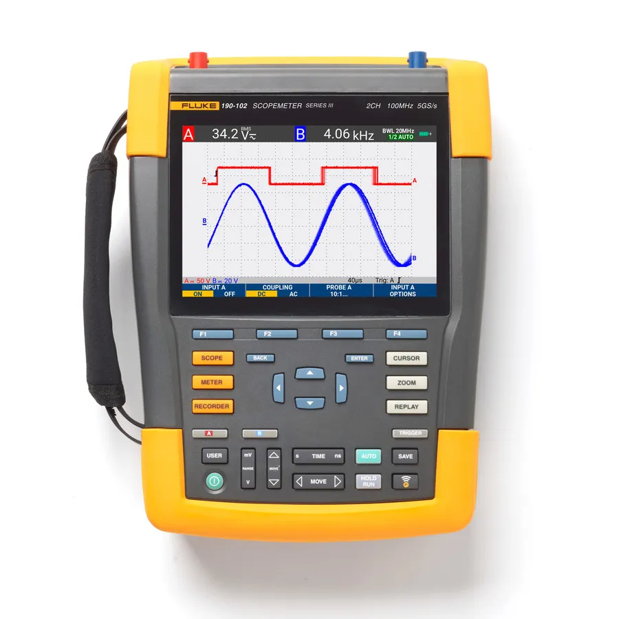 Fluke FLUKE-190-102-III-S handhållen oscilloskop