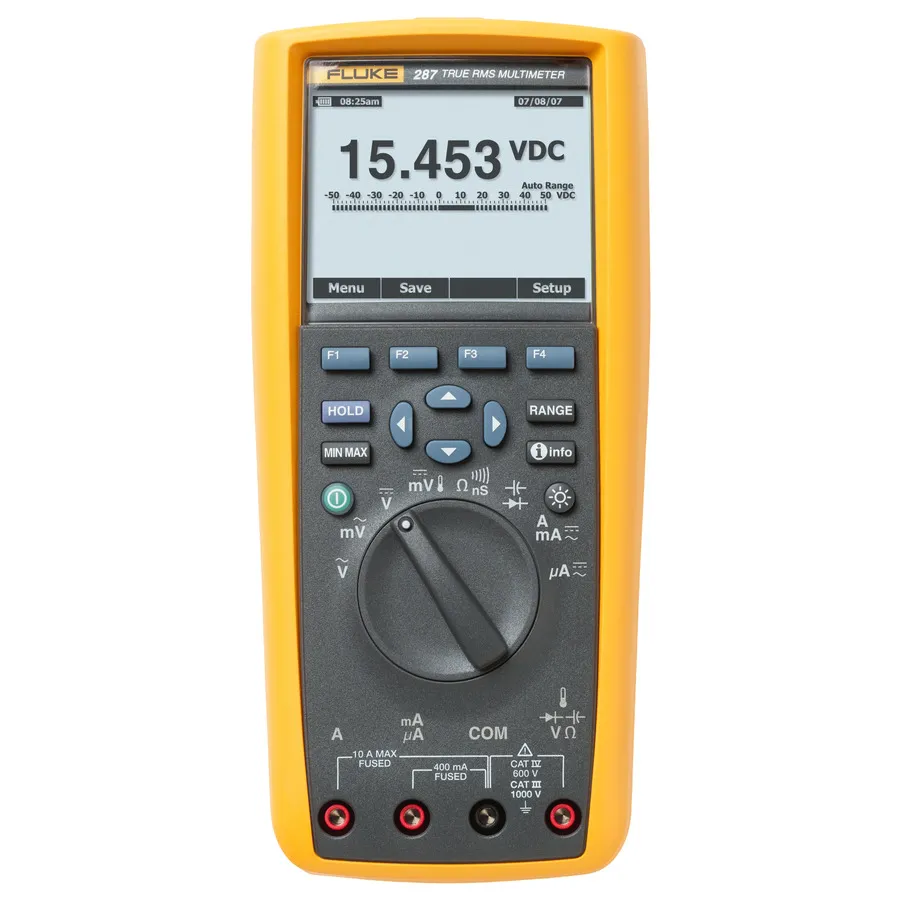 Fluke 287 CAL True-RMS loggande multimeter med TrendCapture