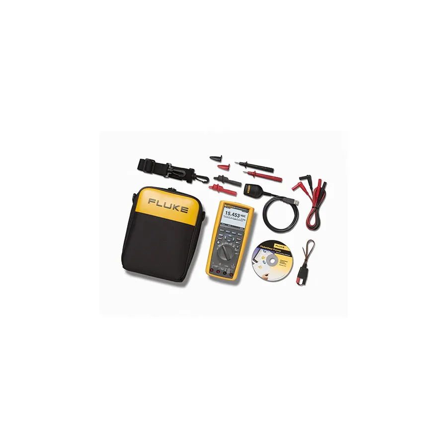 Fluke 287/FVF loggande multimeter med FlukeView Forms programvarukit