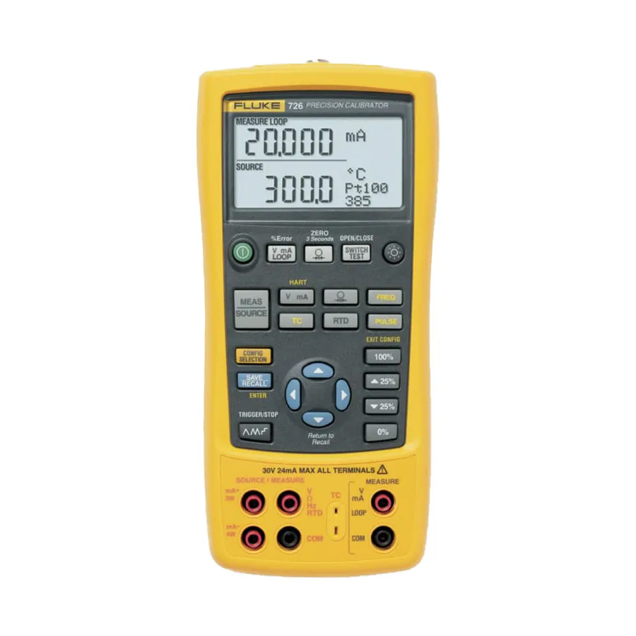Fluke FLUKE-726 Precisions Flerfunktions-Processkalibreringsenhet