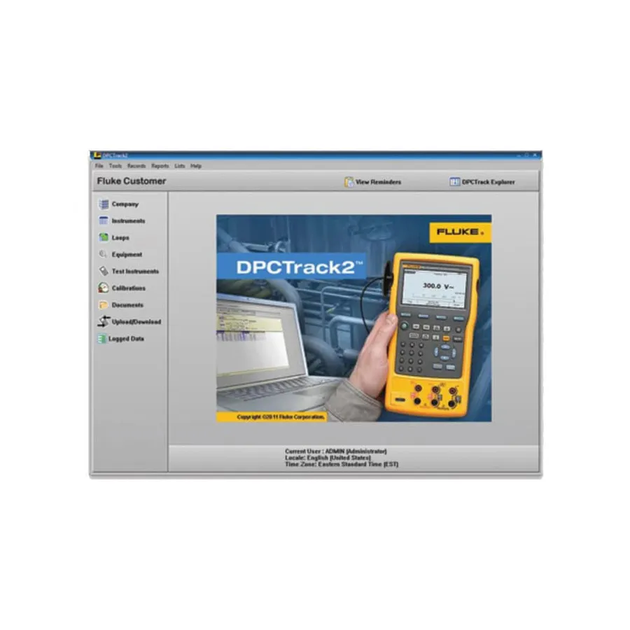 Fluke FLUKE-750SW DPCTrack2 programvara