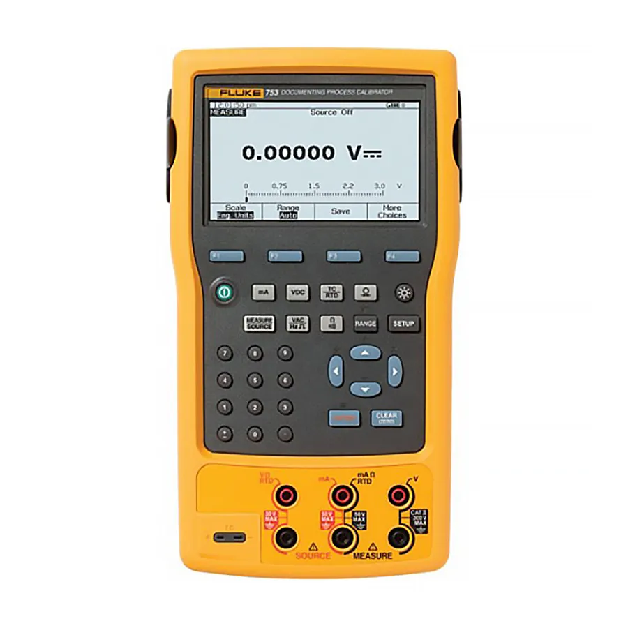 Fluke FLUKE-753 dokumenterande processkalibrator