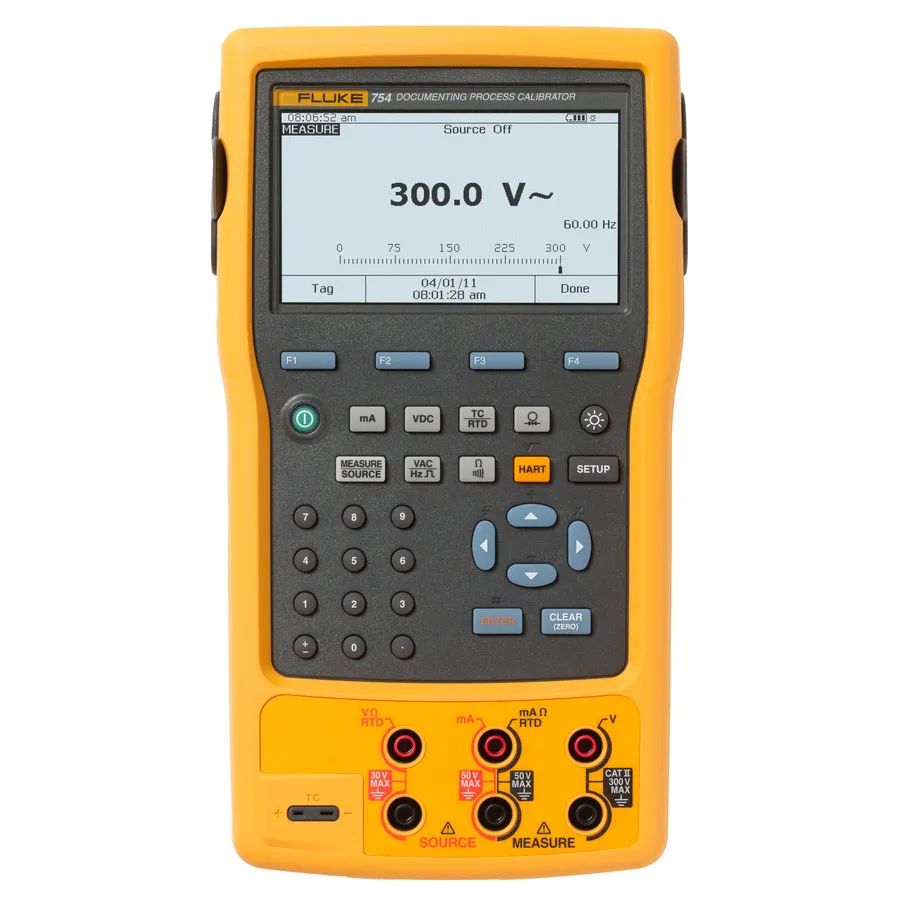 Fluke FLUKE-754 dokumenterande processkalibrator med HART