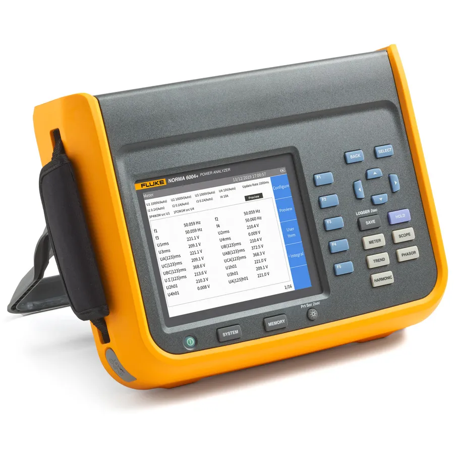 Fluke FLUKE-NORMA 6004+ strömanalysator