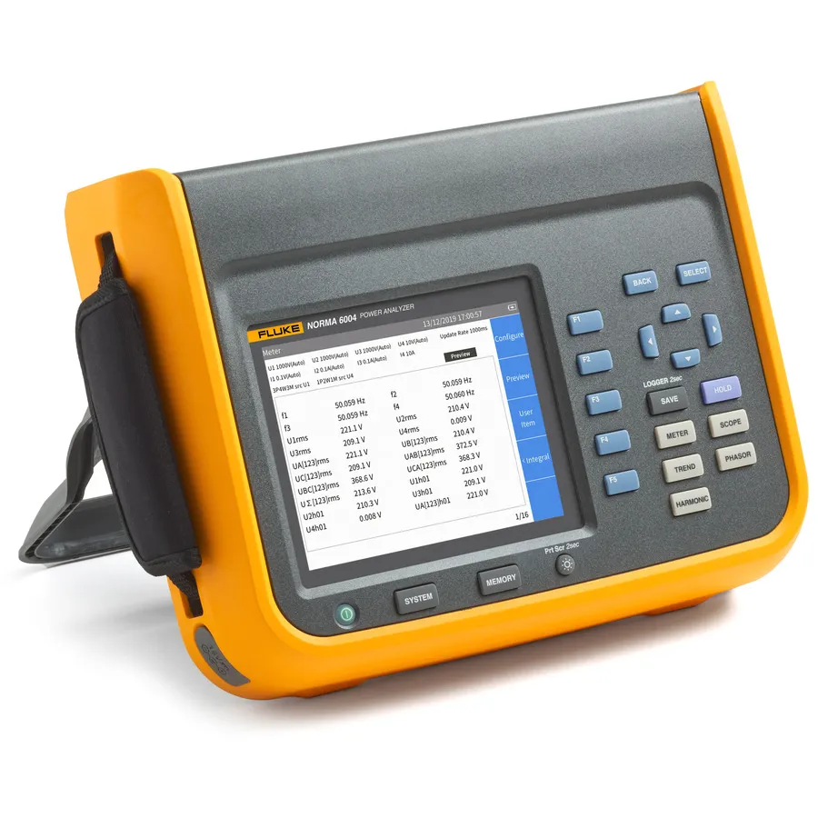 Fluke FLUKE-NORMA 6004 strömanalysator