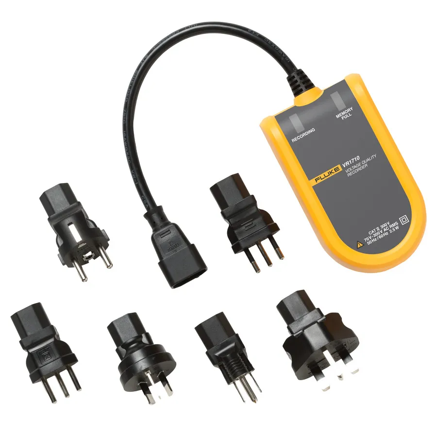 Fluke FLUKE-VR1710 spänningskvalitetsregistrering