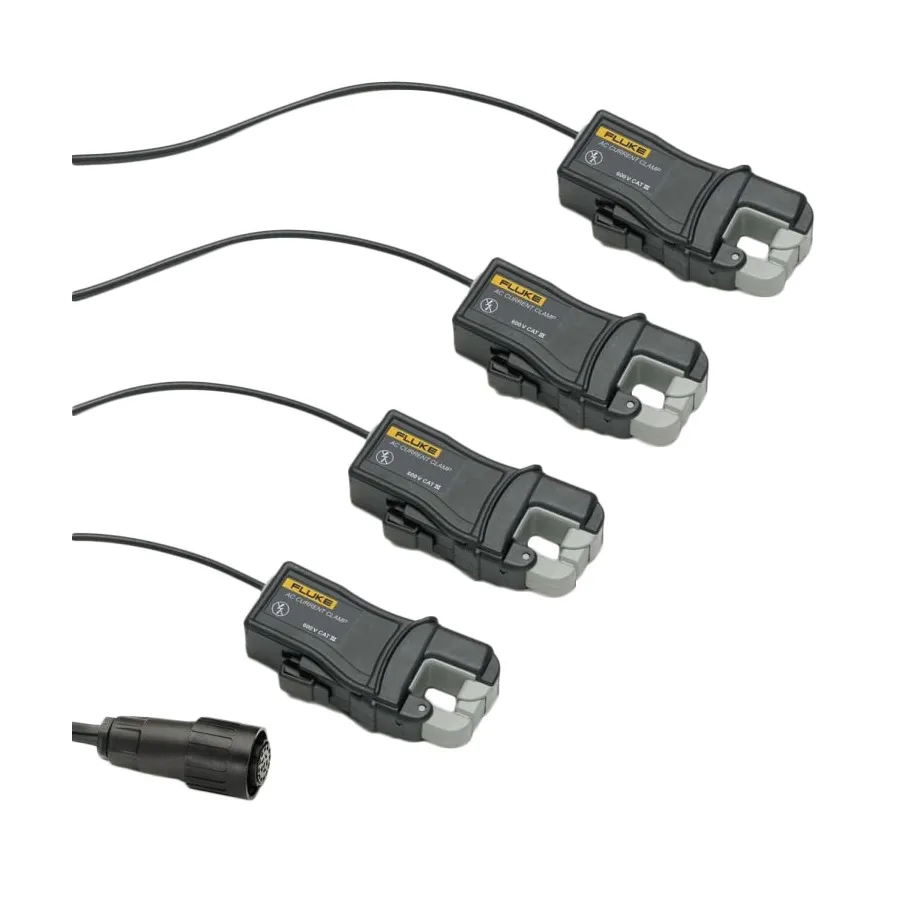 Fluke I1A/10A CLAMP PQ4 4-fas Mini strömklämma uppsättning