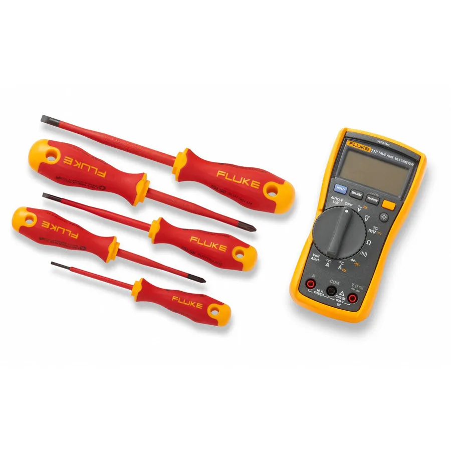 Fluke IB117K 117 Digitalmultimeter och handverktygsstarterkit