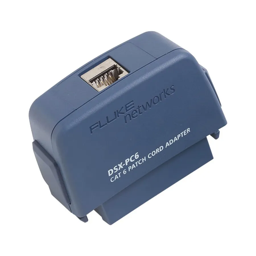 Fluke Networks DSX-PC6 Cat 6 patch-kabel adapter