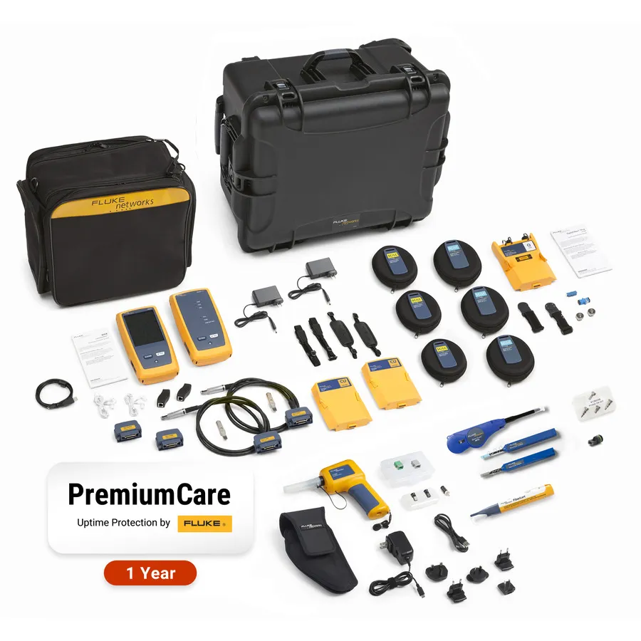 Fluke Networks DSX2-8000OI/GLD Versiv kabel- och fiberanalysator