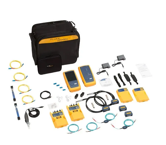 Fluke Networks DSX2-8000QI Versiv kabelanalysator med Quad OLTS och inspektion