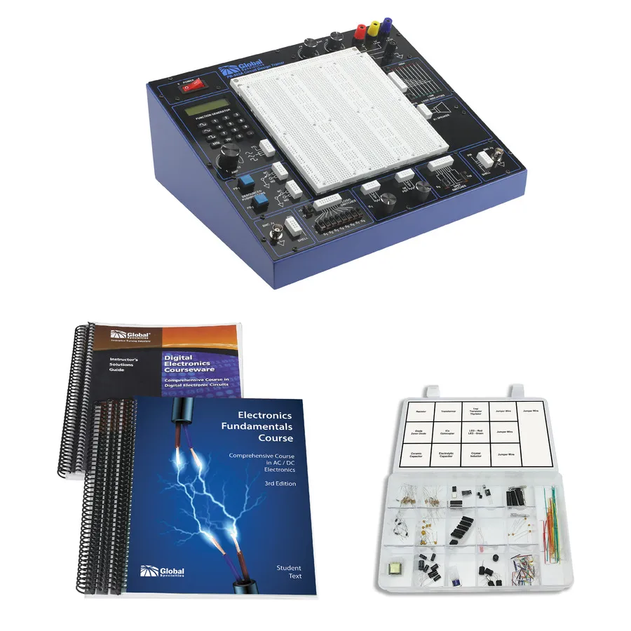 Global Specialties PB-503ALAB Tränare med Courseware och komponenspaket