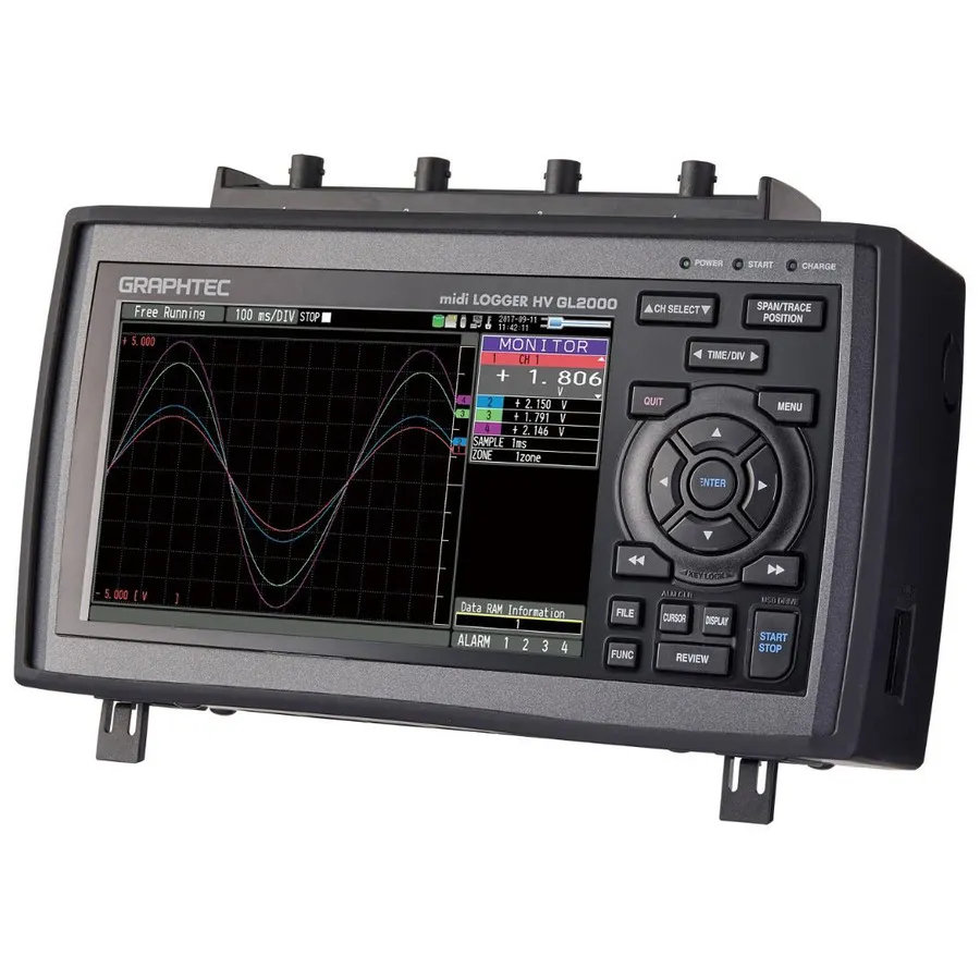 Graphtec GL2000 höghastighetsdatalogger