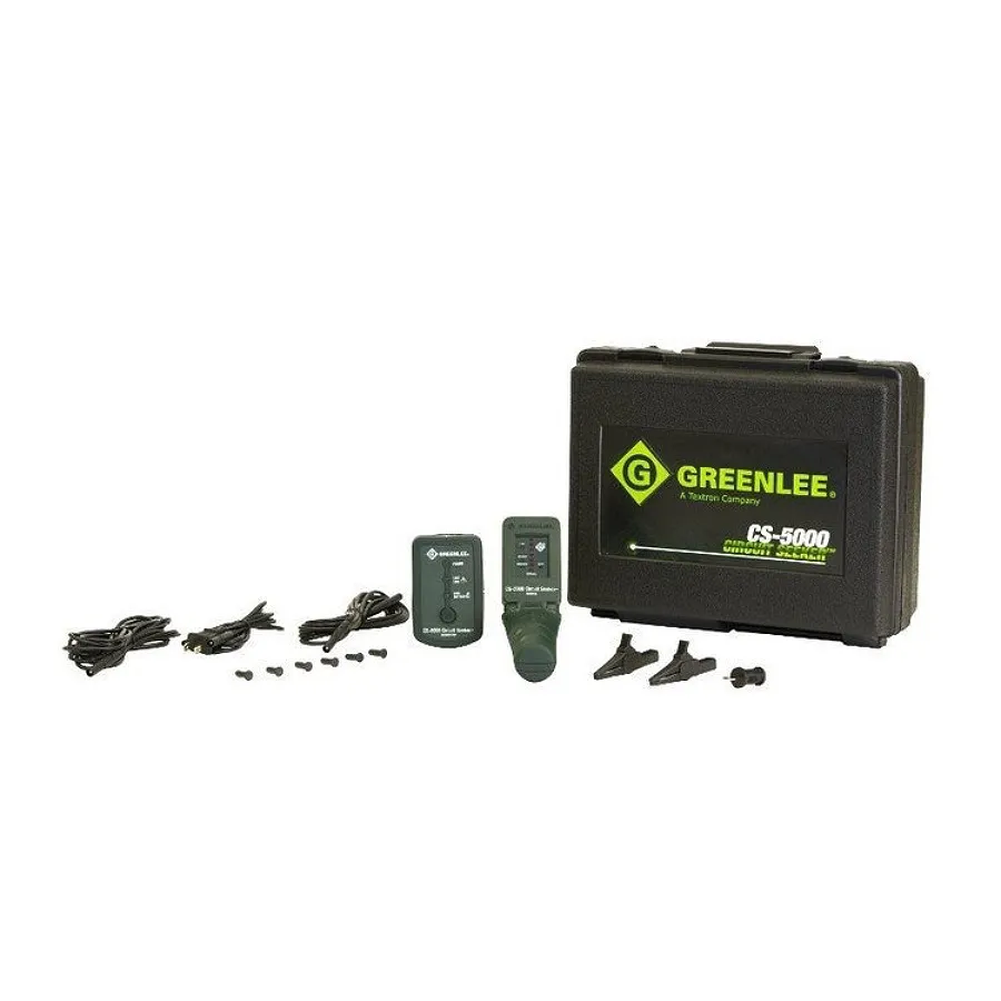 Greenlee CS-5000 kretsletare-paket