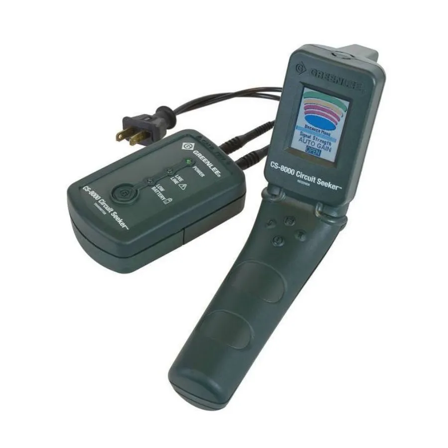 Greenlee CS-8000 kretsletare-paket
