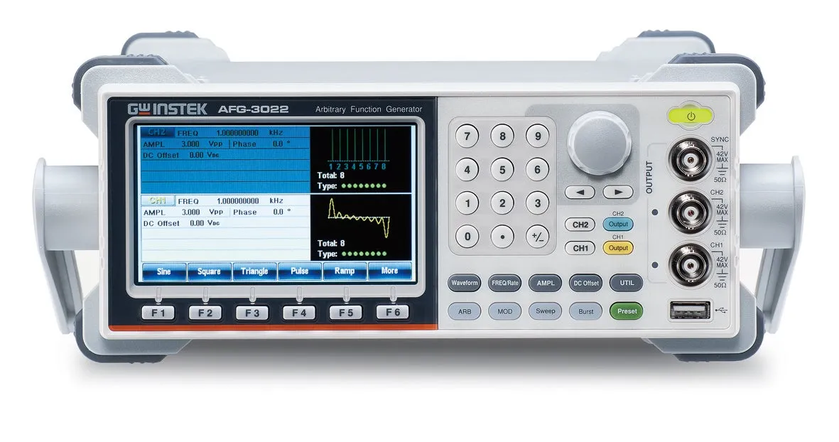 GW Instek AFG-3031 enkanal funktionsgenerator