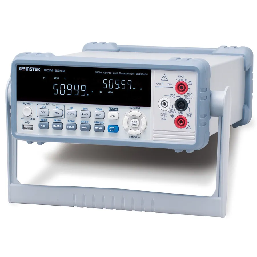 GW Instek GDM-8342 Dual mätningsarbetsbordmultimeter