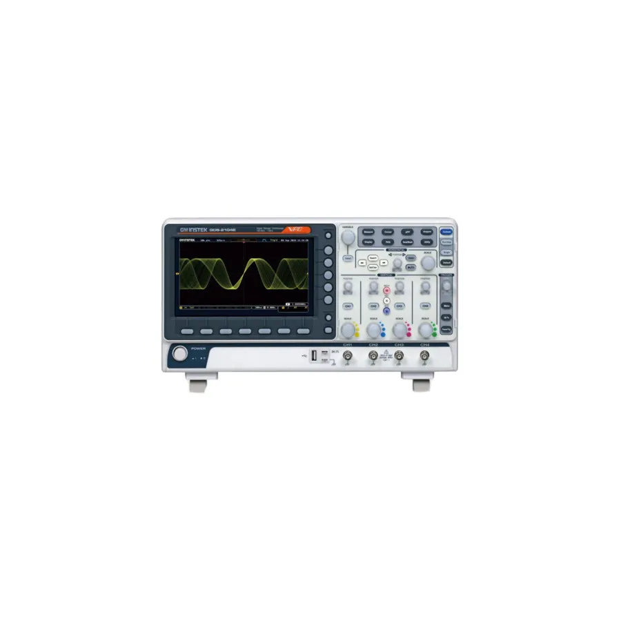 GW Instek GDS-2204E 200MHz Digitalt Oscilloskop