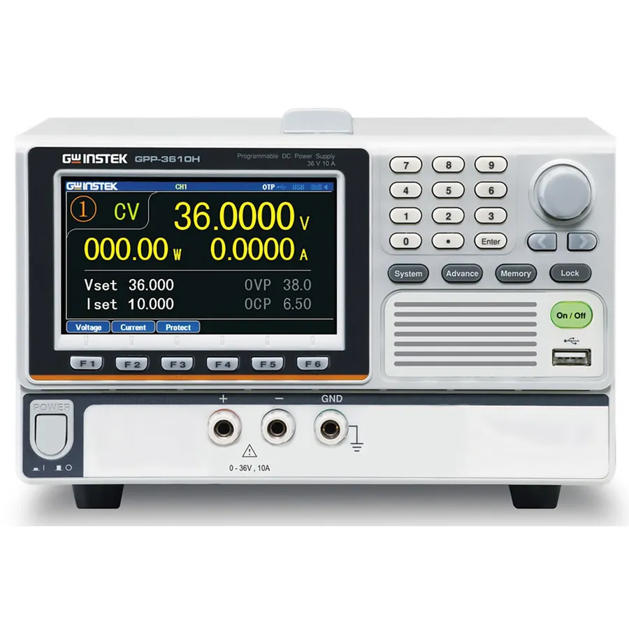 GW Instek GPP-3610HG programmbar DC-strömförsörjning med GPIB