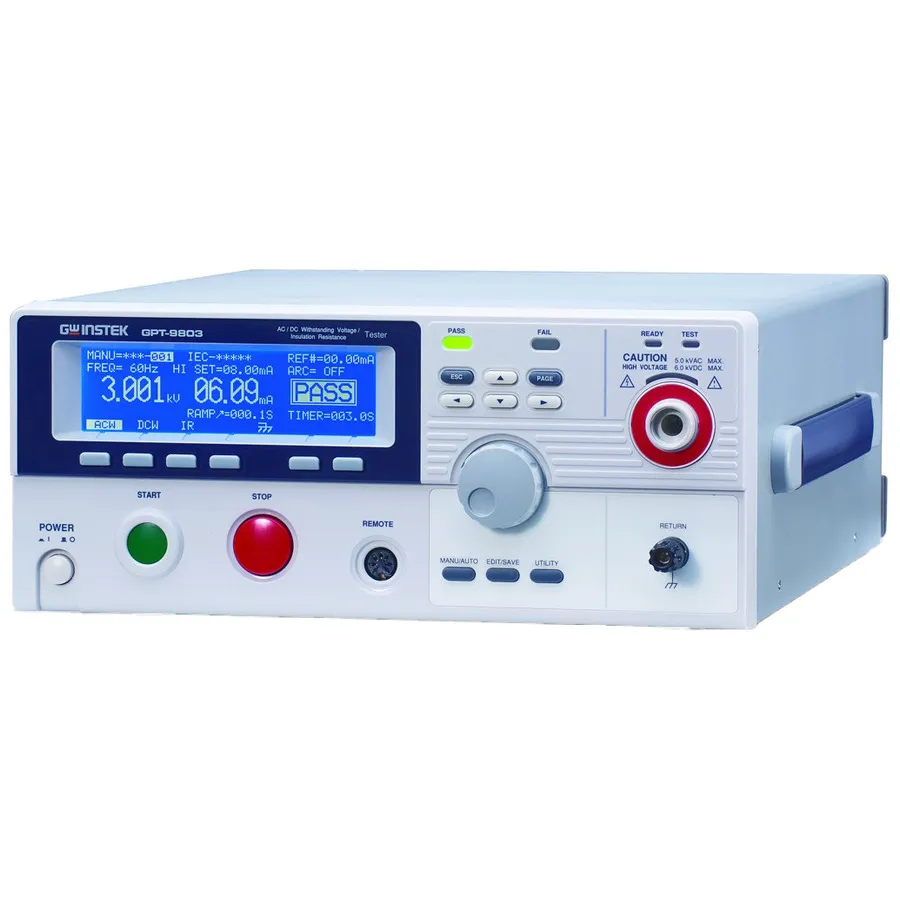 GW Instek GPT-9803 Elektrisk säkerhetstestare