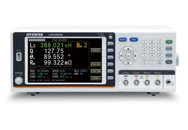 GW Instek LCR-8205 högfrekvent LCR-mätare