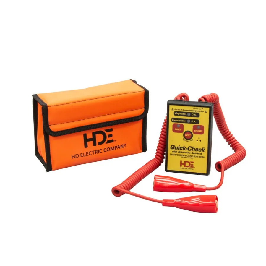 HDE QC-AST-N Transformator och kondensatorprovare