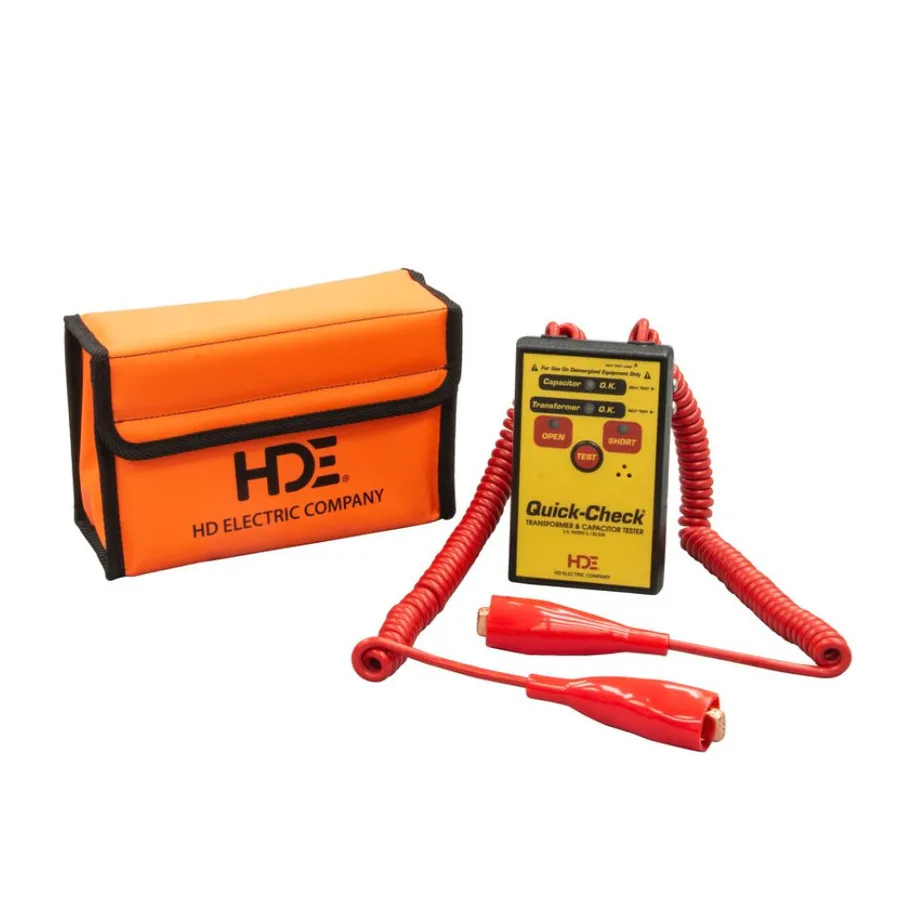 HDE QC-MAN-M Transformator och kondensatorprovare