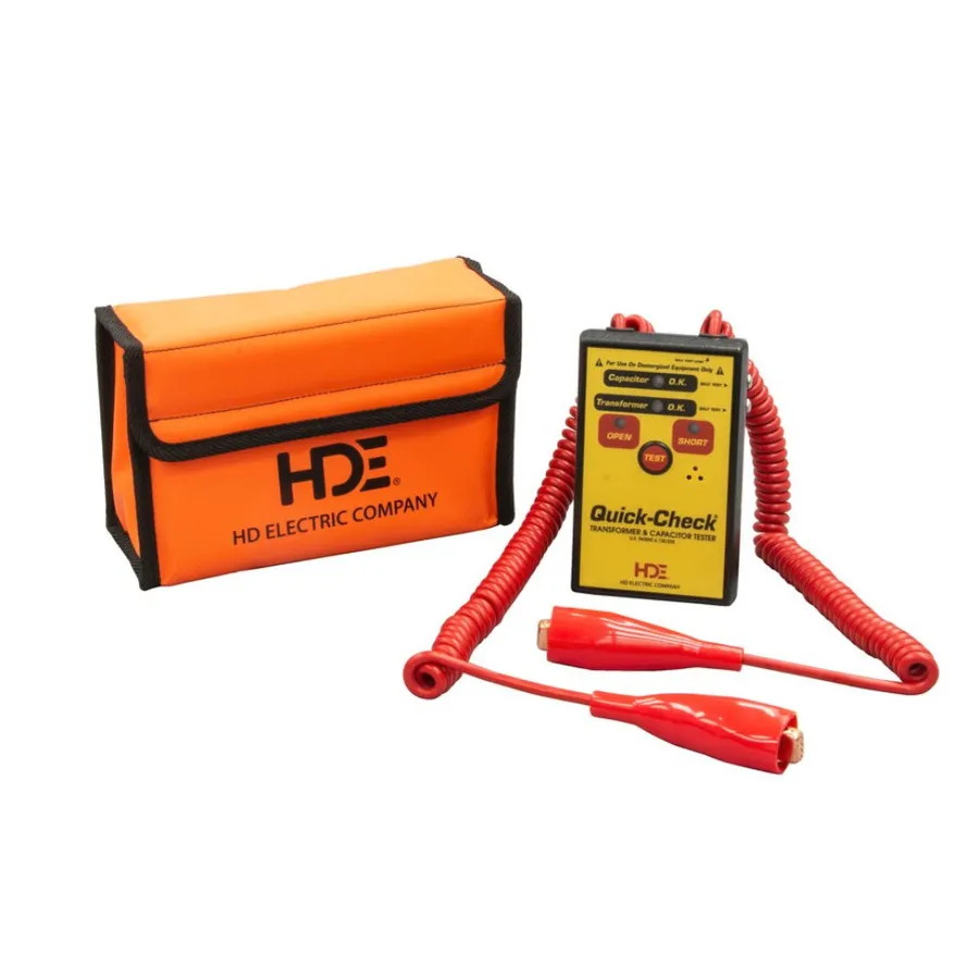 HDE QC-MAN-N Transformator och kondensatorprovare