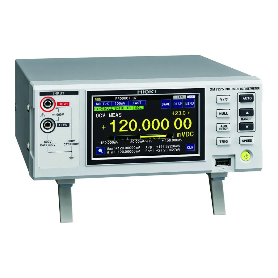 Hioki DM7275-01 precisions-likspänningsmätare