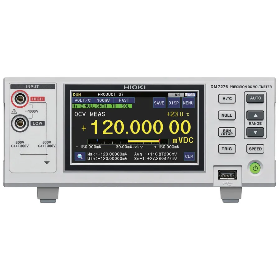 Hioki DM7276-01 precisions-likspänningsmätare