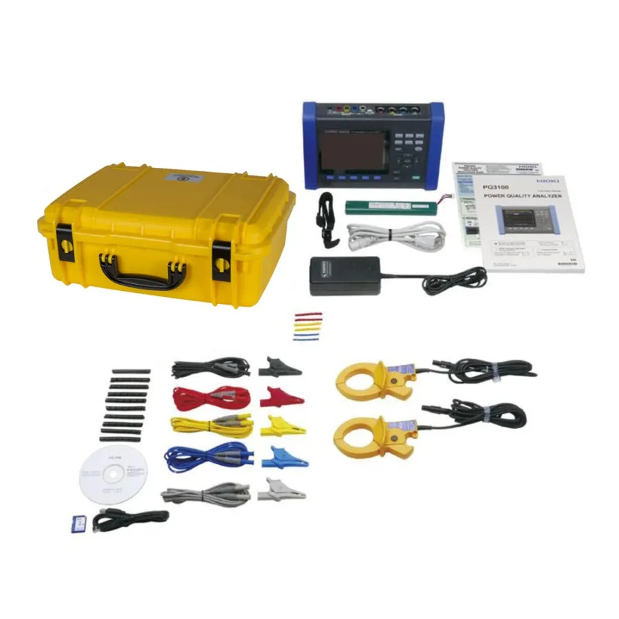 Hioki PQ3100-02/600 KIT strömkvalitetsanalysator