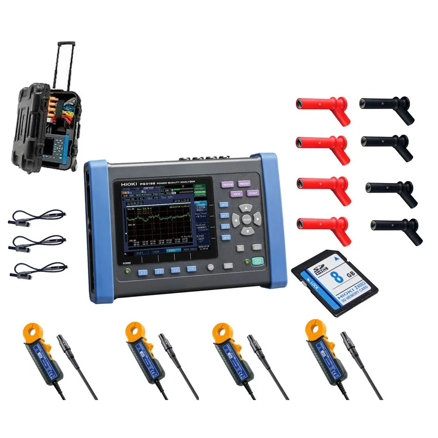Hioki PQ3198/100 KIT Kraftkvalitetsanalysator