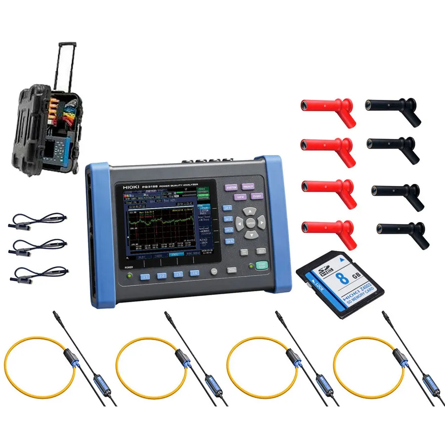 Hioki PQ3198/6000 KIT strömkvalitetsanalysator kit