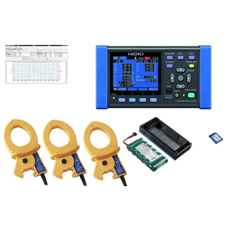 Hioki PW3360-21/500Pro KIT kraftanalysator