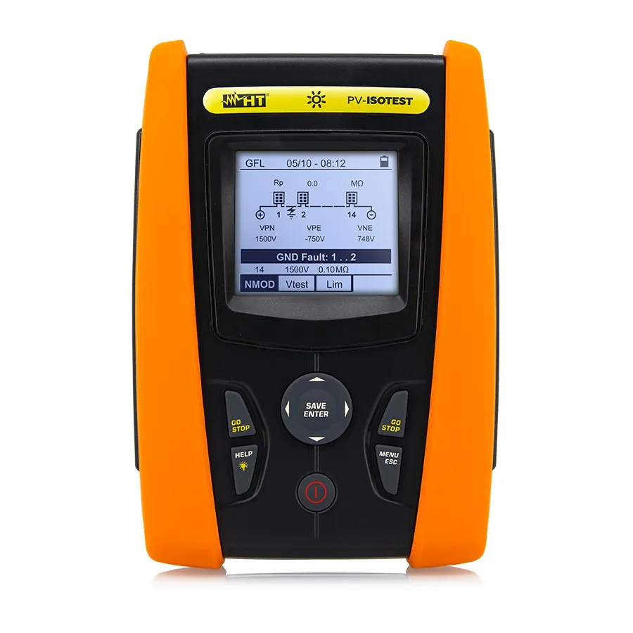 HT Instruments PV-ISOTEST Isolerings- och kontinuitetstestare