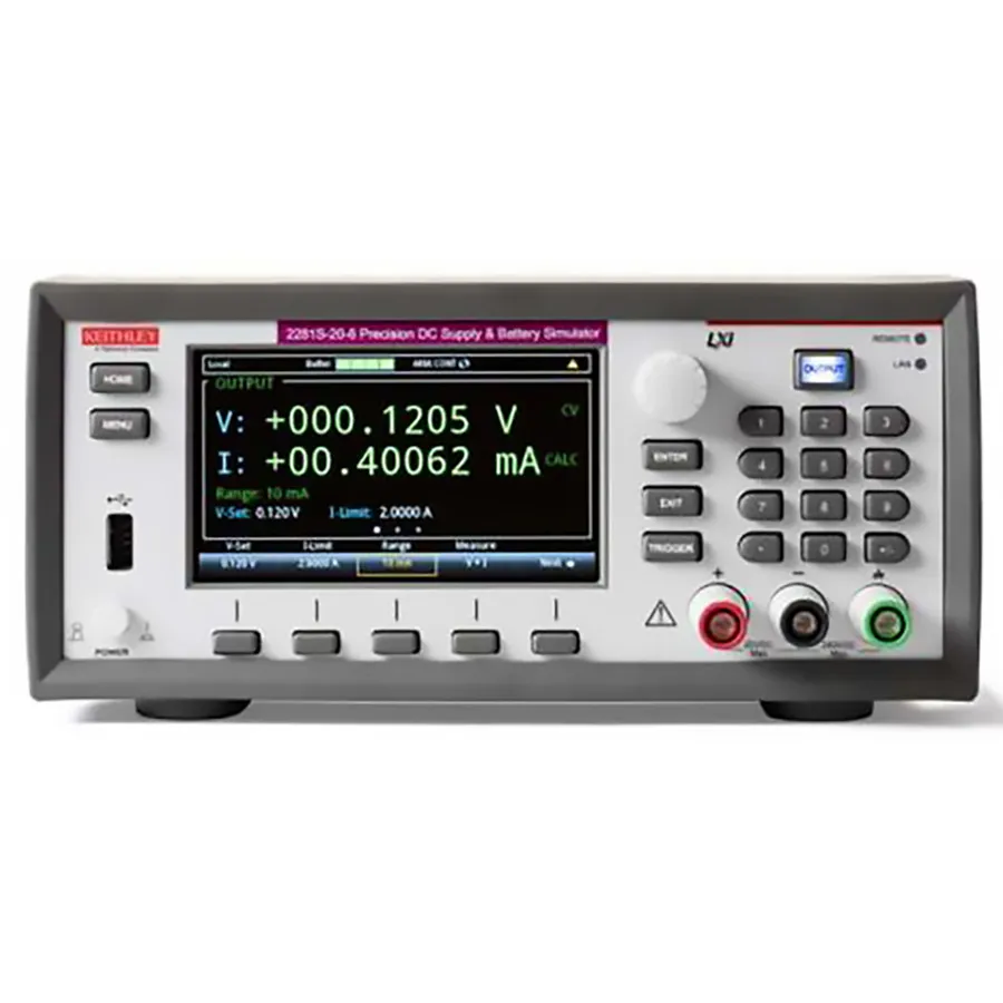 Keithley 2281S-20-6 DC-strömförsörjning och batterisimulator