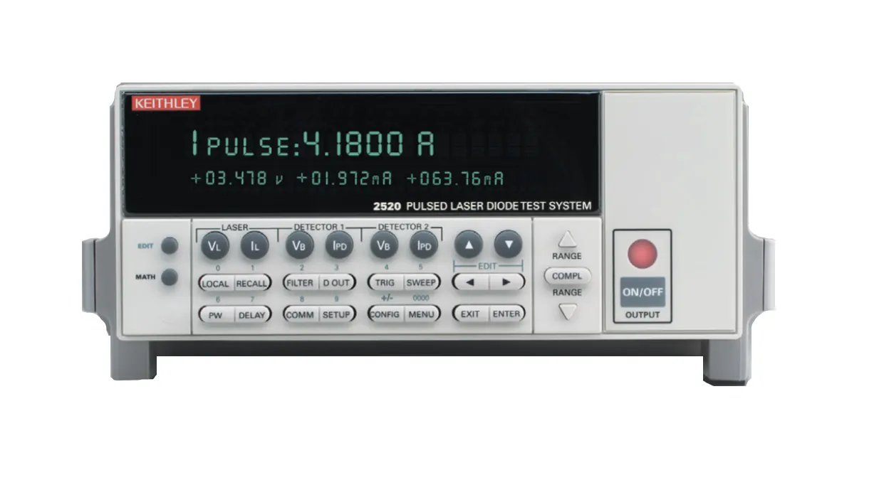 Keithley 2520 pulserat laserdiod-testsystem