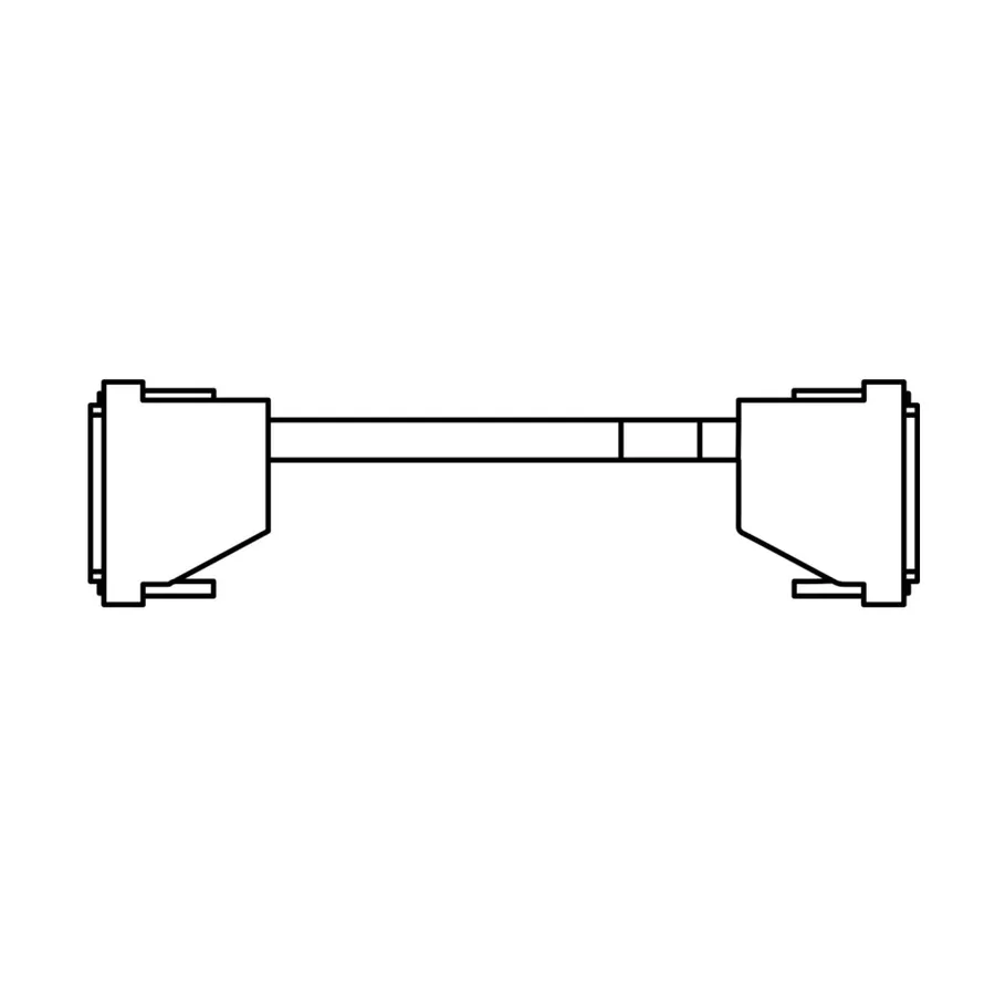 Keithley 3722-MTC-1.5-KIT 104-Pin D-Sub kabelmontering