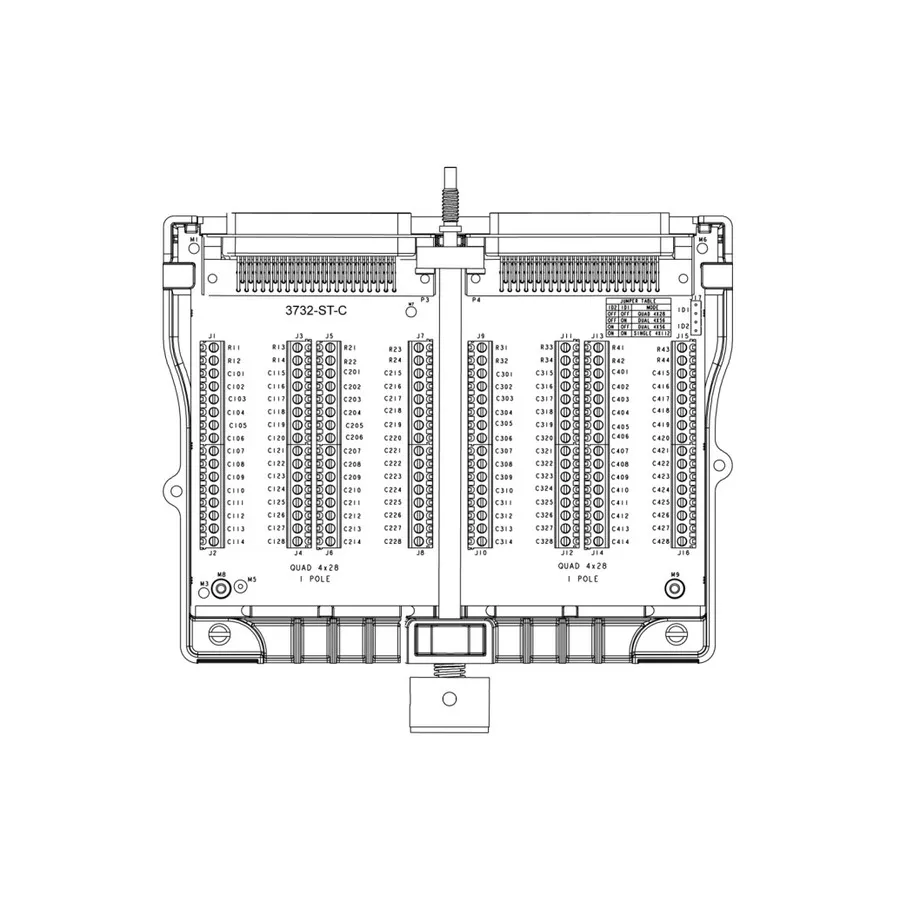 Keithley 3732-ST-C skruvklemmablock
