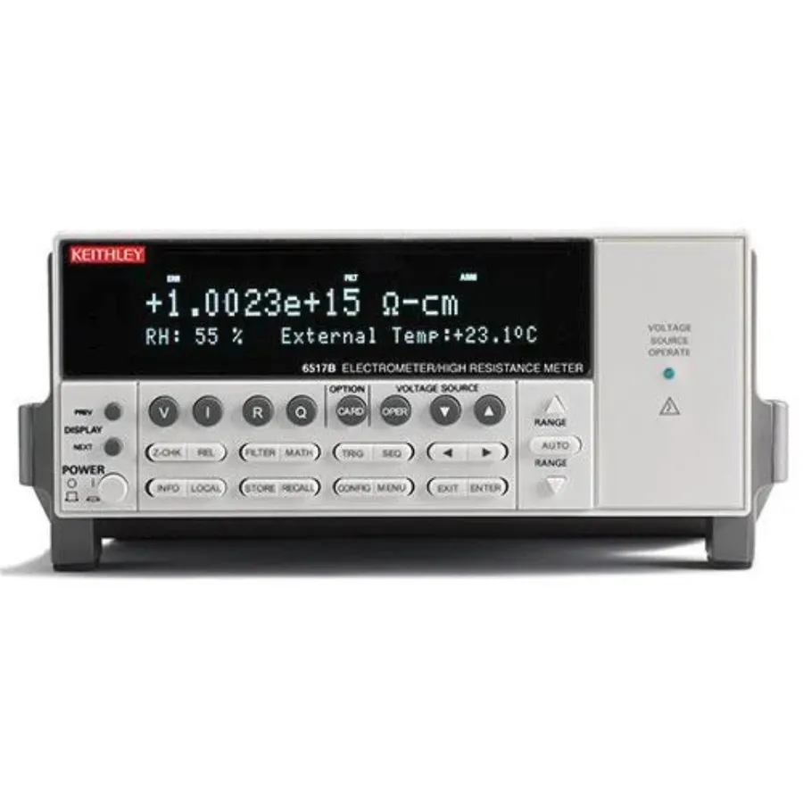 Keithley 6517B elektrometerare/höga-resistans-mätare