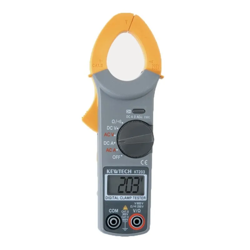 Kewtech KT203 AC/DC-fasthållningsmätare