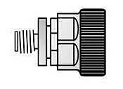 Keysight 11902B 2.4 mm till APC-7 RF-adapter