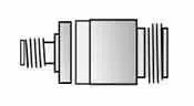 Keysight 11903B 2.4 mm till Type-N hona-adapter