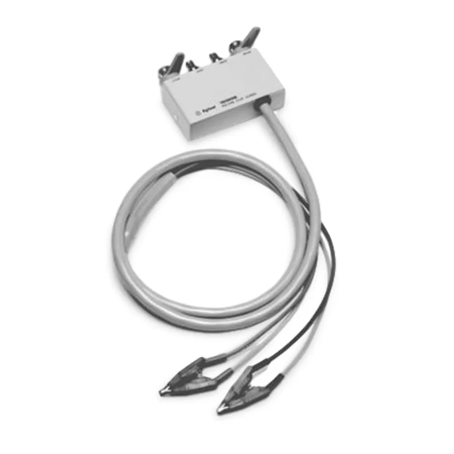 Keysight 16089B/C20 Testfixtur med Kelvin-klämledningar