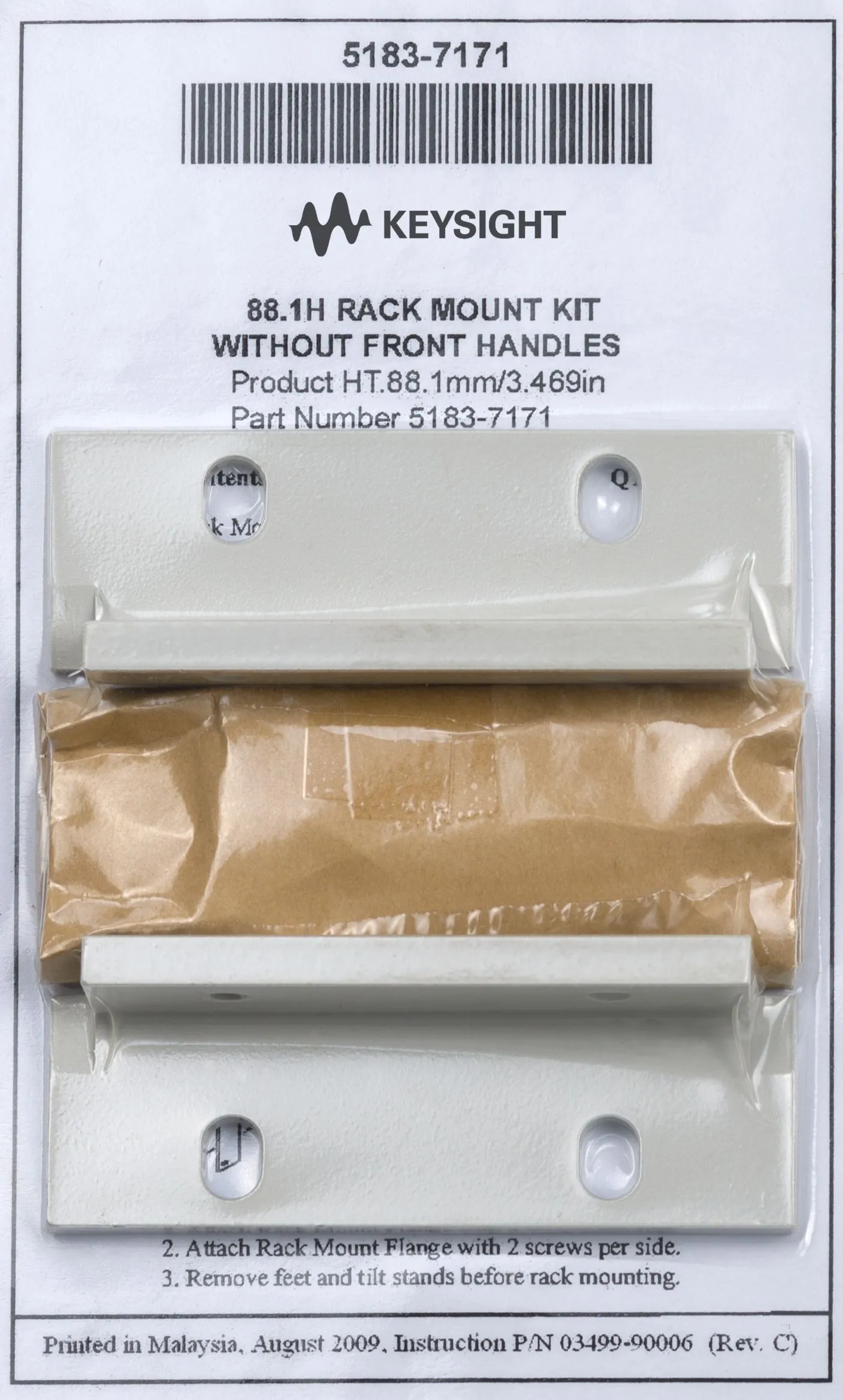 Keysight 1CM029A rackmonterings flansfäste
