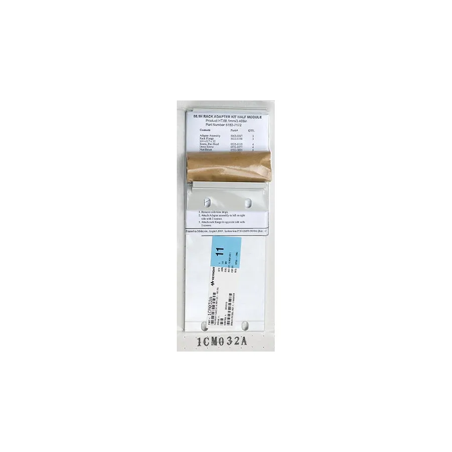 Keysight 1CM032A rackmonterings flansfäste 88,1mm H (2U)