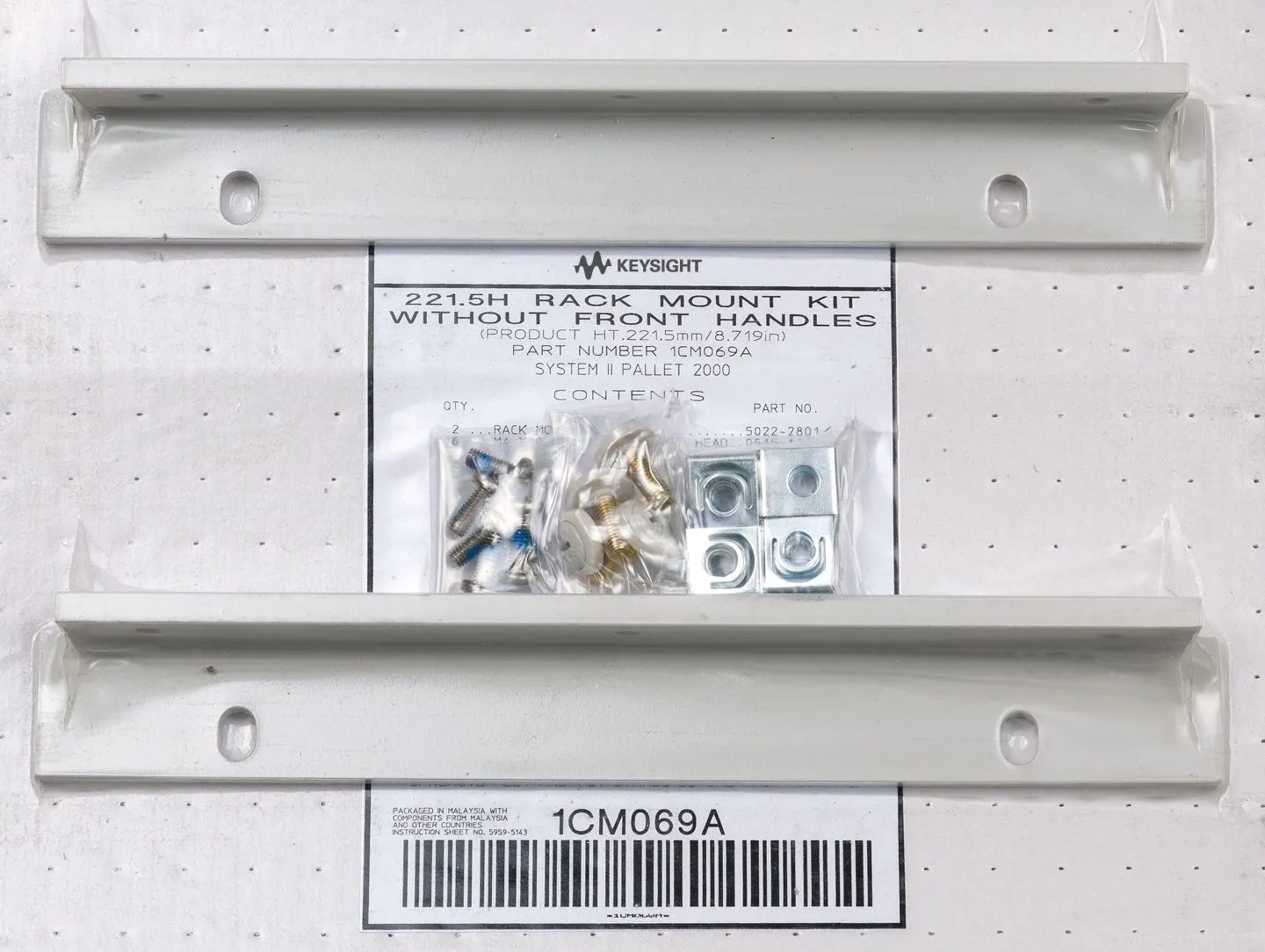 Keysight 1CM069A monteringskit för rackmontage