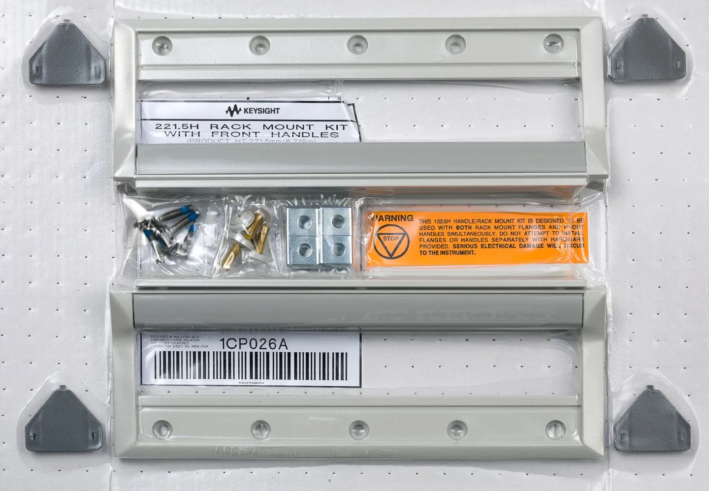 Keysight 1CP026A Rackmonterings-fläns och handtagskit (5U)